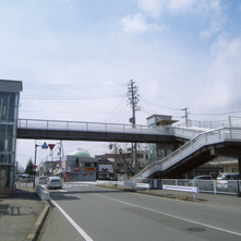 双葉歩道橋架設2