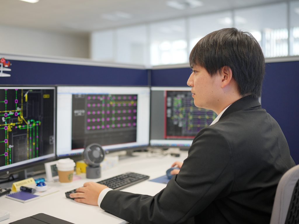 Y.K. 設備設計職/2018年入社/長野本社設計部設備設計課